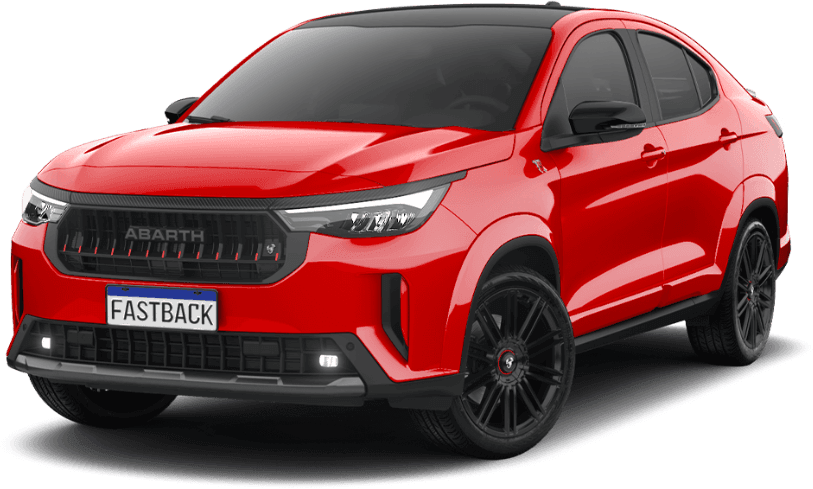 Fiat Fastback Abarth rojo, listo en el showroom de AutoDrive